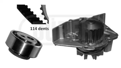 Комплект водяного насоса / зубчатого ремня (DÜRER: PA121054)