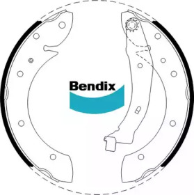 Комлект тормозных накладок (BENDIX-AU: BS1805)