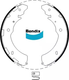 Комлект тормозных накладок (BENDIX-AU: BS5018)