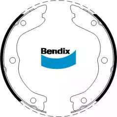 Комлект тормозных накладок (BENDIX-AU: BS5252)