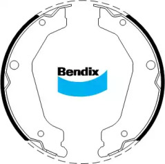 Комлект тормозных накладок (BENDIX-AU: BS5253)