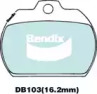 Комплект тормозных колодок (BENDIX-AU: DB103 GCT)