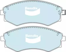 Комплект тормозных колодок (BENDIX-AU: DB1167 GCT)