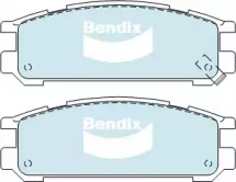 Комплект тормозных колодок (BENDIX-AU: DB1186 GCT)