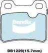 Комплект тормозных колодок (BENDIX-AU: DB1229 EURO+)