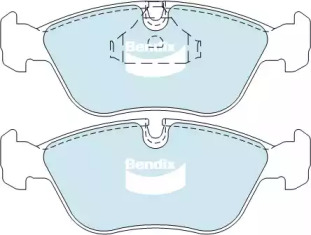 Комплект тормозных колодок (BENDIX-AU: DB1261 ULT)