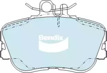 Комплект тормозных колодок (BENDIX-AU: DB1295 EURO+)