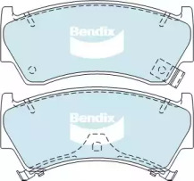 Комплект тормозных колодок (BENDIX-AU: DB1302 GCT)