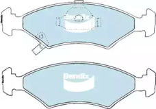 Комплект тормозных колодок (BENDIX-AU: DB1335 GCT)