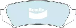 Комплект тормозных колодок (BENDIX-AU: DB1383 -4WD)