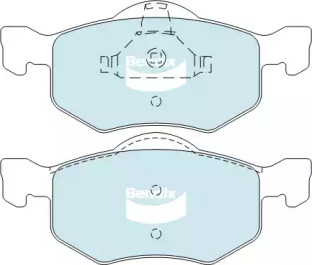 Комплект тормозных колодок (BENDIX-AU: DB1426 -4WD)