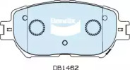 Комплект тормозных колодок (BENDIX-AU: DB1462 GCT)