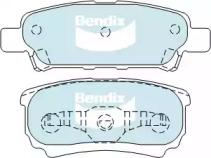 Комплект тормозных колодок (BENDIX-AU: DB1686 GCT)