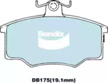 Комплект тормозных колодок (BENDIX-AU: DB175 GCT)