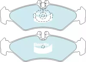 Комплект тормозных колодок (BENDIX-AU: DB1978 HD)