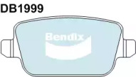 Комплект тормозных колодок (BENDIX-AU: DB1999 GCT)