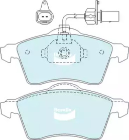 Комплект тормозных колодок (BENDIX-AU: DB2031 EURO+)