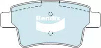 Комплект тормозных колодок (BENDIX-AU: DB2041 EURO+)