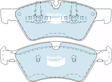 Комплект тормозных колодок (BENDIX-AU: DB2048 EURO+)