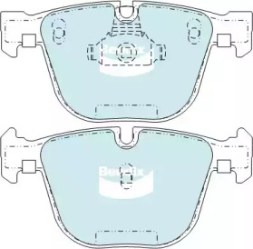 Комплект тормозных колодок (BENDIX-AU: DB2197 GCT)