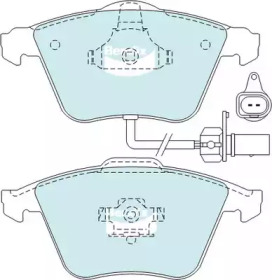 Комплект тормозных колодок (BENDIX-AU: DB2198 GCT)