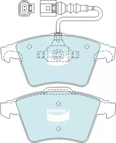 Комплект тормозных колодок (BENDIX-AU: DB2199 HD)