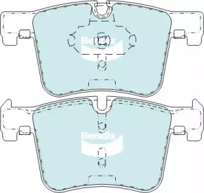 Комплект тормозных колодок (BENDIX-AU: DB2223 GCT)