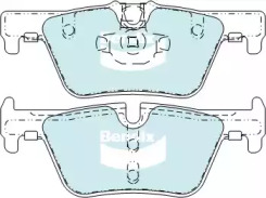 Комплект тормозных колодок (BENDIX-AU: DB2224 GCT)