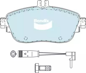 Комплект тормозных колодок (BENDIX-AU: DB2315 EURO+)