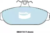 Комплект тормозных колодок (BENDIX-AU: DB317 GCT)