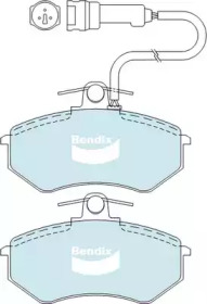 Комплект тормозных колодок (BENDIX-AU: DB343 GCT)