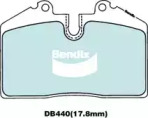 Комплект тормозных колодок (BENDIX-AU: DB440 GCT)