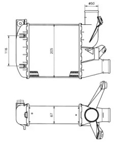 Теплообменник (WILMINK GROUP: WG1723709)