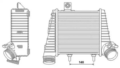 Теплообменник (WILMINK GROUP: WG1723804)