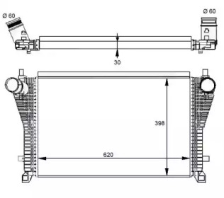 Теплообменник (WILMINK GROUP: WG1723852)