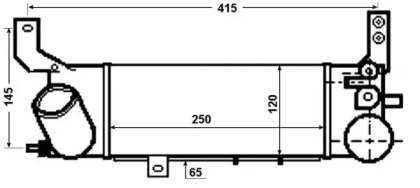 Теплообменник (WILMINK GROUP: WG1734503)