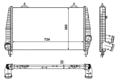 Теплообменник (WILMINK GROUP: WG1734504)