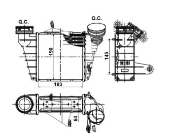 Теплообменник (WILMINK GROUP: WG1723988)