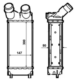 Теплообменник (WILMINK GROUP: WG1723990)