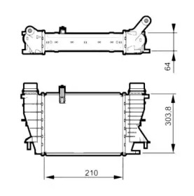 Теплообменник (WILMINK GROUP: WG1724000)