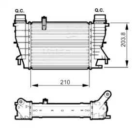 Теплообменник (WILMINK GROUP: WG1724013)