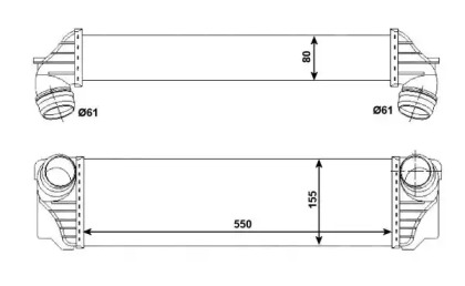 Теплообменник (WILMINK GROUP: WG1724016)