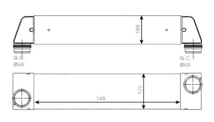 Теплообменник (WILMINK GROUP: WG1724021)