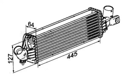 Теплообменник (WILMINK GROUP: WG1724025)