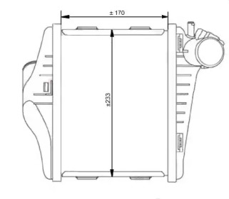 Теплообменник (WILMINK GROUP: WG1724029)