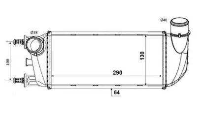 Теплообменник (WILMINK GROUP: WG1724062)