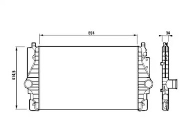 Теплообменник (WILMINK GROUP: WG1724121)