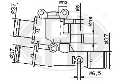 Термостат (WILMINK GROUP: WG1492721)