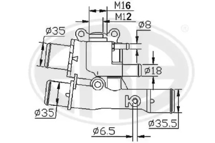 Термостат (WILMINK GROUP: WG1492759)