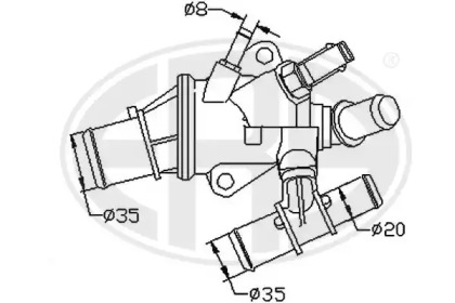 Термостат (WILMINK GROUP: WG1492780)